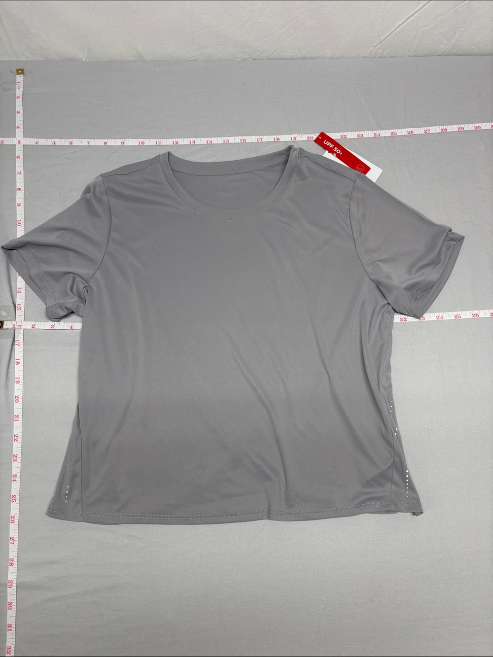 Baleaf Short Sleeve Active Tee in Gray 122